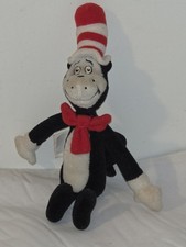 VTG 2003 Dr Seuss Cat In The Hat Movie Plush 8" Play Along Official Merchandise