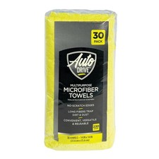  2 pack Auto Drive Multipurpose Microfiber Cleaning Towels, 14 inx14 in, 30 pcs