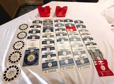 Sawyer's 3D View-Master State Tour Series Over 40 Disc  2 Viewers :AK, CO ...