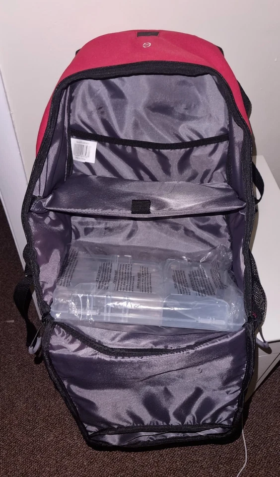 Mochila Aparejos Plano 3600 - Equipo de Pesca - Roja (Nueva) Nunca Usada Foto 3 de 4