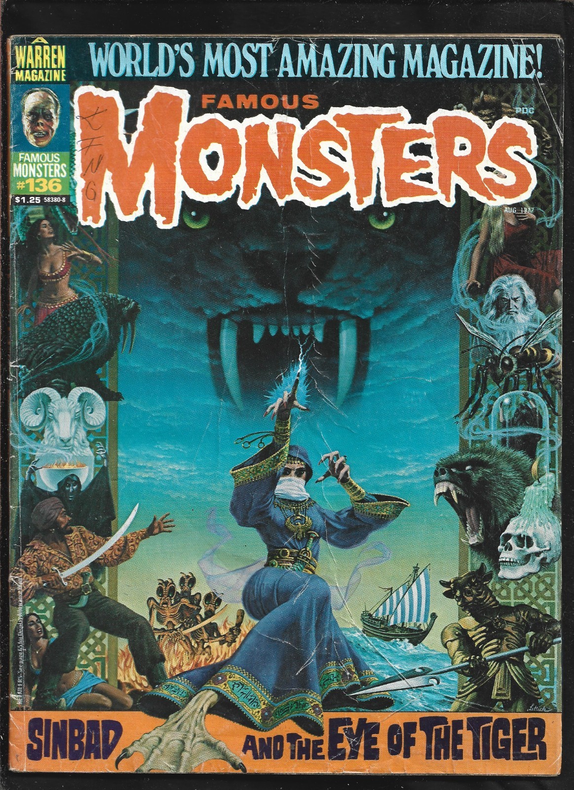Fair Rzy FAMOUS MONSTERS #136 FAIR (RAY HARRYHAUSEN) WARREN | eBay