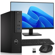 Dell Precision 3420 Desktop PC i5-6th, 32GB RAM 1TB SSD Wi-Fi New 24 LED Win 11
