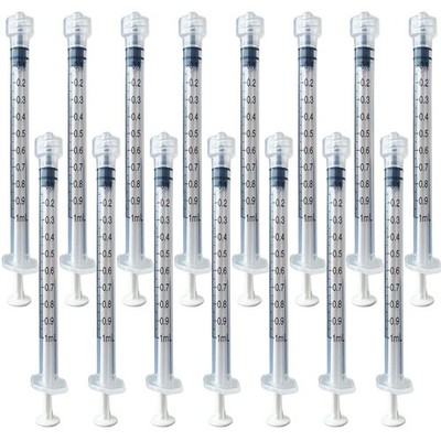 1 ml Luer Lock Spritze steril - 100er Pack CE zertifiziert UK Marke