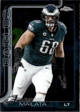 2025 Topps Chrome Football NFL Jordan Mailata Philadelphia Eagles #245