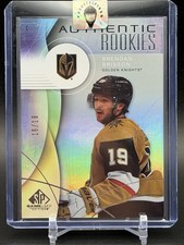 2024-25 UD SP Game Used 16/19 Rainbow Foil Brendan Brisson Rookie Golden Knights