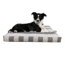 Dog Bed - Indoor/Outdoor Dog Bed with Removable Washable Cover and Non-Slip B...