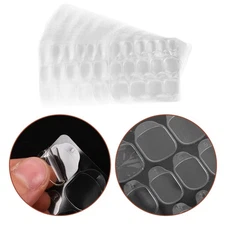 60 Sheets Nail Adhesive Tabs Stickers for Press Ons False Sticky Double Side