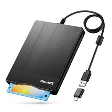 External USB 3.5 Inch Floppy Disk Reader Drive 1.44MB for Windows Data Transfer