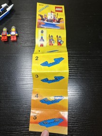 Vintage Lego 6017 - Castle - King's Oarsmen - 100% Complete with Instructions A3