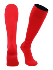 TCK Red Soccer Socks Youth/Adult Performance Sport Knee High