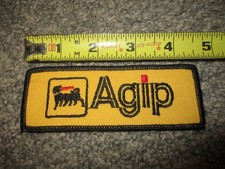 Cool original 70s-80s vintage Ferrari AGIP Oil F1 Cloth Patch suit jacket type 2
