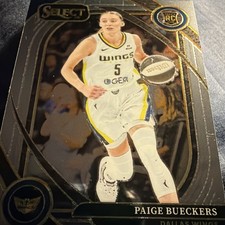 Panini Select WNBA 2025 Paige Bueckers RC Courtside #206 Dallas Wings