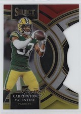 2023 Select Premier Level Red & Yellow Prizm Die-Cut Carrington Valentine 0hk3