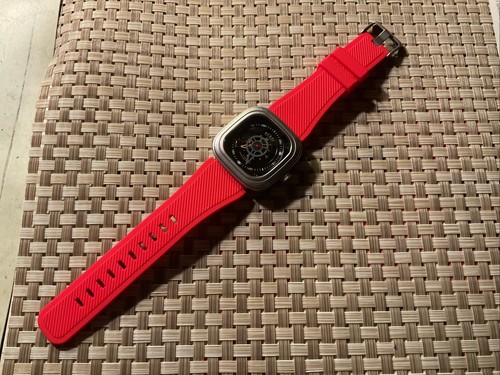burei mens watch automatic skeleton face Japanese movement.. - Picture 4 of 4