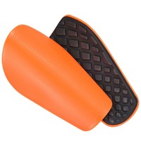 FußBall-Schienbeinschoner, GrößE S, FüR Jugendliche Und Erwachsene, Orange