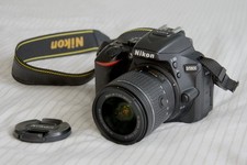 Nikon D5600 DSLR Camera with 18-55mm F3.5-5.6 kit lens and accessories
