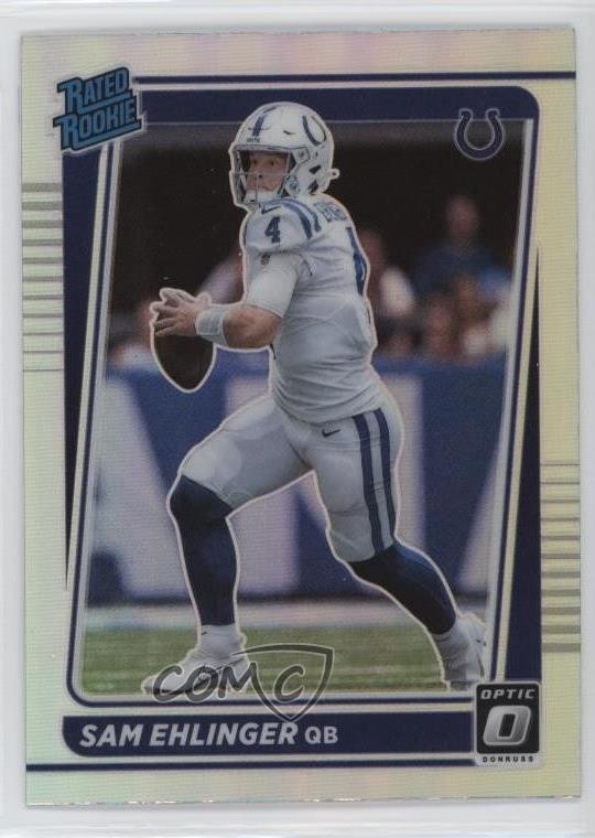 2021 Panini Donruss Optic Rated Rookie Holo Prizm Sam Ehlinger #246 uk2