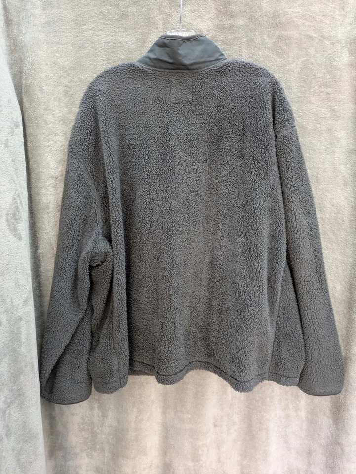 Chaqueta polar para hombre XL gris informal Gorpcore aire libre Foto 4 de 4