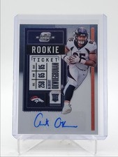 ALBERT OKWUEGBUNAM 2020 CONTENDERS OPTIC ROOKIE TICKET RC AUTO Q0398