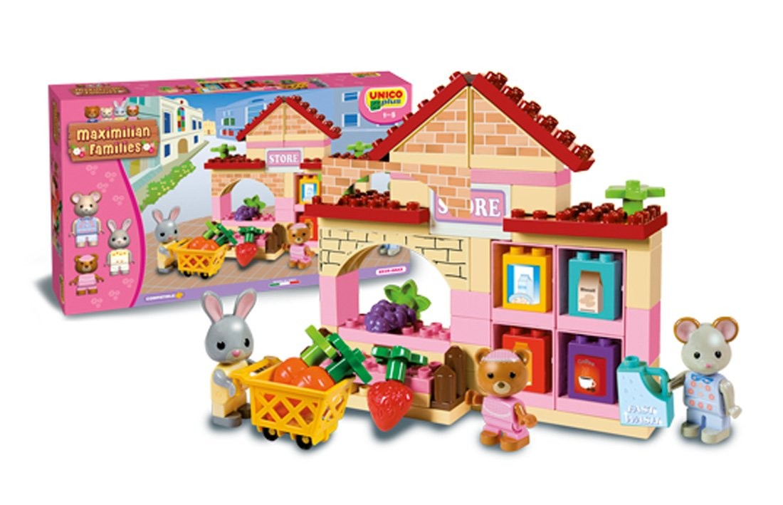 Unico - игрушка разноцветная 8939-0max 60 деталей 8490₽