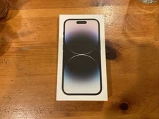 Apple iPhone 14 Pro Space Black 128GB A2650 EMPTY BOX ONLY With Insert