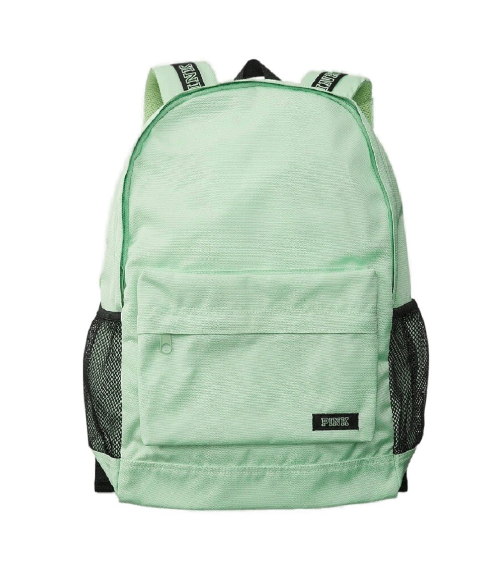 New NWT VS PINK Victoria Secret mint green classic backpack bag NWT PINK Victoria main image 4