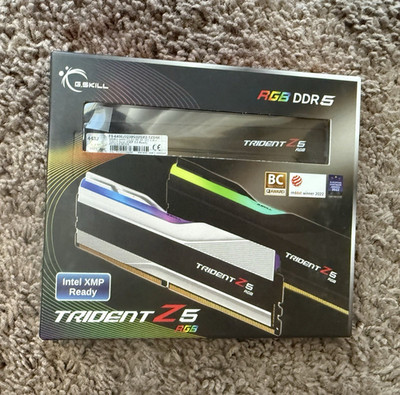 G.SKILL Trident Z5 RGB 64GB (2x32GB) DDR5-6400 DIMM Intel XMP 3.0