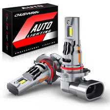 FOR Dodge Charger 2016-2021 -2X 6000K White 9005 LED Headlight Bulbs Hi/Lo Beam