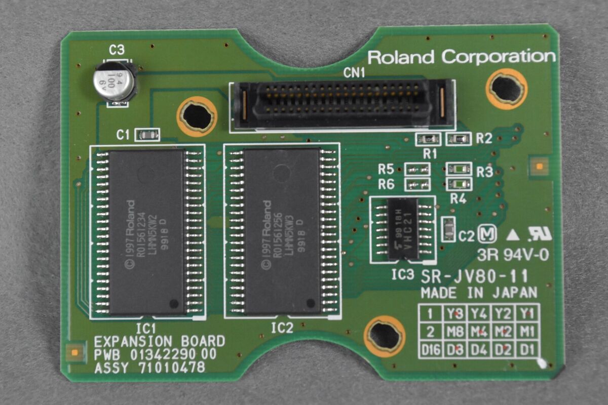 Roland SR-JV80-11 Techno Collection Expansion Board | eBay