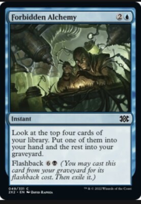 x4 Forbidden Alchemy C MTG Double Masters 2022 M/NM, English