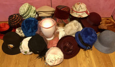 Vintage Hats Veil Headband Lot Use/Repurpose/As Is Millinery