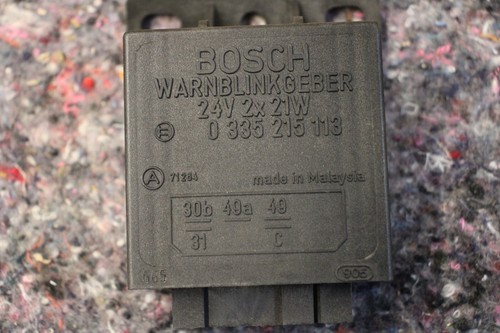 Bosch Warning Blinker Relay 24V 2x 21W 0335215113/0 335 215 113 for Lorry