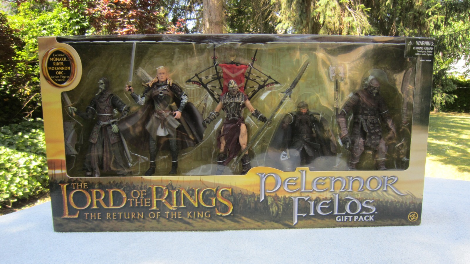 Toy Biz Señor De Los Anillos Paquete De Regalo Pelennor Fielos.