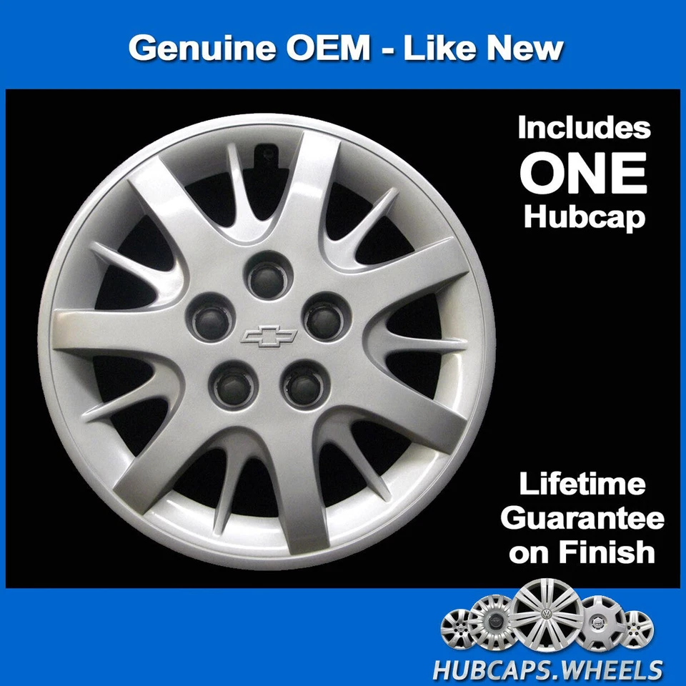 Hubcap for Chevrolet Impala and Monte Carlo 2003-2011 GM OEM 16-inch Cover 3232 - Image 2 of 4