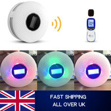 Poisoning Smoke & Carbon Monoxide Detector Combination Smoke CO Sensor Alarm wit