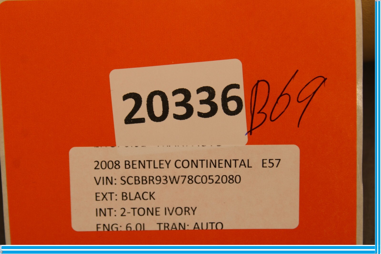 Bentley Continental 2006-2012 Front Right Trim cover
