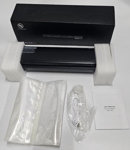 WIRELESS Portable Automatic Vacuum Sealer Machine With Bags (BLACK) - Picture 9 of 12