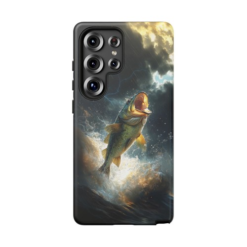 Big Mouth Bass Fish Thunderstorm River - Phone Case for iPhone, Galaxy, Pixel - 第 198/281 張圖片