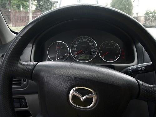 For Mazda Premacy CP 99-05 Polished Aluminium Trim Rings Instrument Cluster x3 - Picture 5 of 10