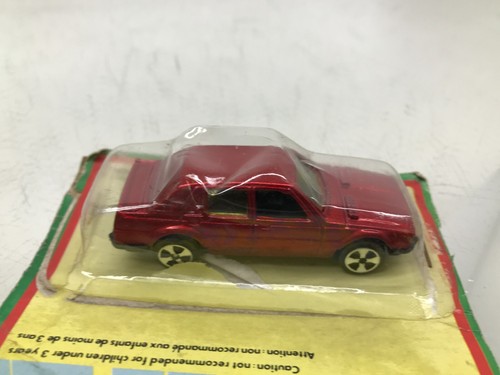 TINTOYS HONG KONG AM63 ALFA ROMEO GIULIETTA 1977 -RED 3inch- GOOD IN BLISTER 434 - Imagen 4 de 6