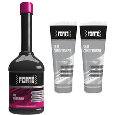 Forte Seal Conditioner (x2) + Forte Oil Fortifier (x1) Combo Pack!