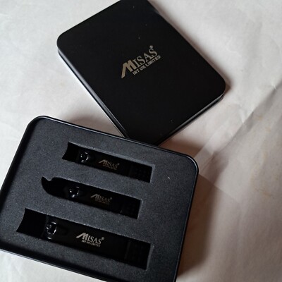 Misas Int Uk Ltd 3-teiliges strapazierfähiges Nagelknipser-Set NEU (leichte Blechschäden)