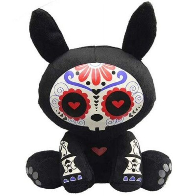 Toynami 6  Skelanimals Day of the Dead Plush Jack Rabbit #12260 NEW w TAGS RARE