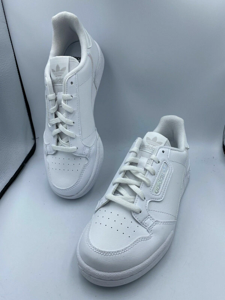 Adidas Continental 80 Shoes Sneakers White UK 5 5.5 FU6669 EUR 38 Classic | eBay