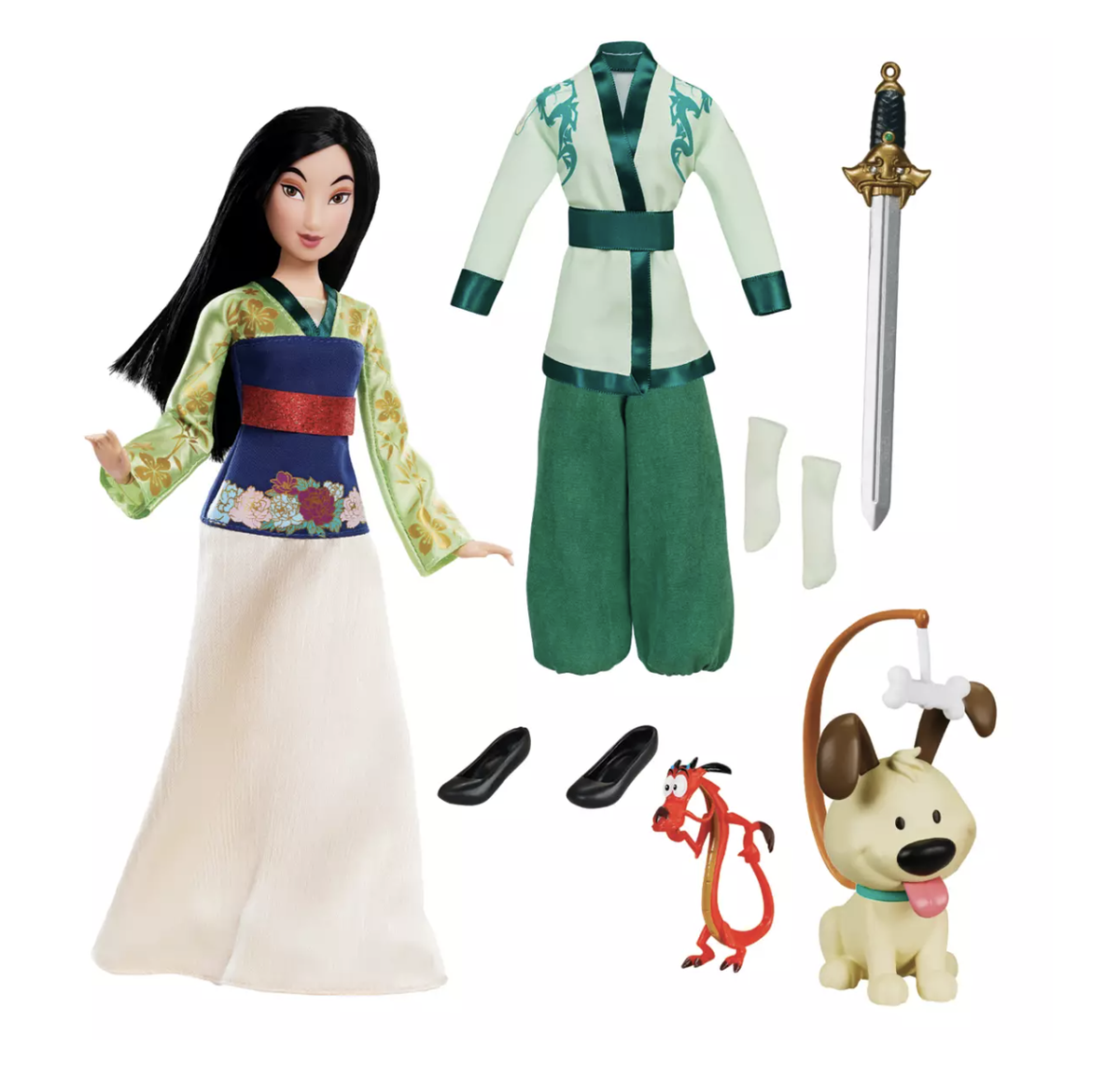 Disney Story Doll with Accessories and Activity Mulan New with Box