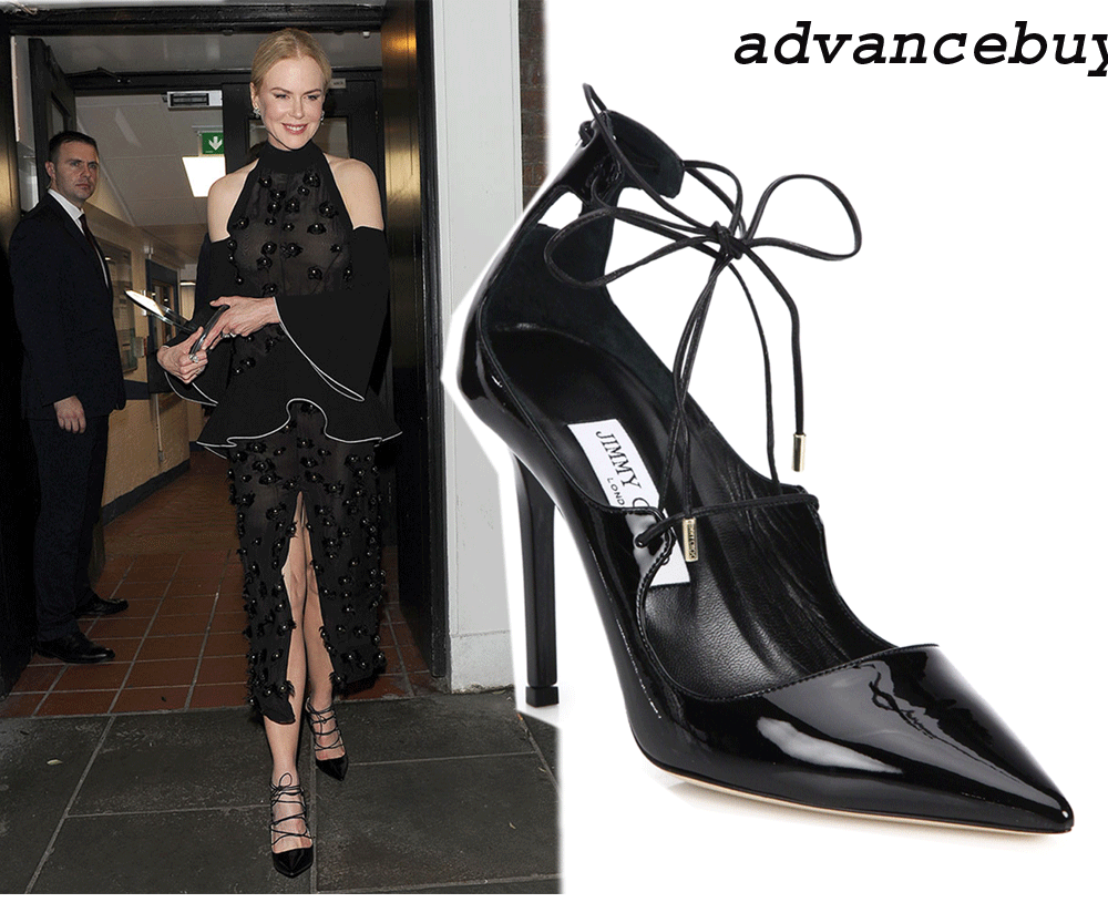 Jimmy Choo Vita 100 Black Patent Leather Pumps Pointy Toe Lace Up shoes 42 Jimmy Choo Vita 100 Black Patent Leather Pumps Pointy Toe Lace Up shoes 42