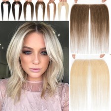 100 Virgin Human Hair Frontal Women's Hairline Hairpiece Lace Topper Patches