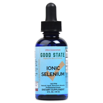 Ultra Concentrate Liquid Ionic Selenium Supplement 2 fl oz by Good State