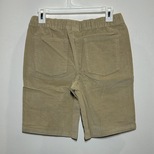 Boys' Corduroy Pull-On Drawstring Stretch Shorts - Cat & Jack Beige S - Picture 2 of 2