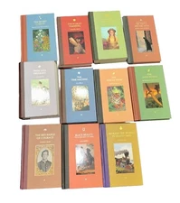 Library Of Favorite Classics 11 Books VTG Pride And Prejudice Black Beauty